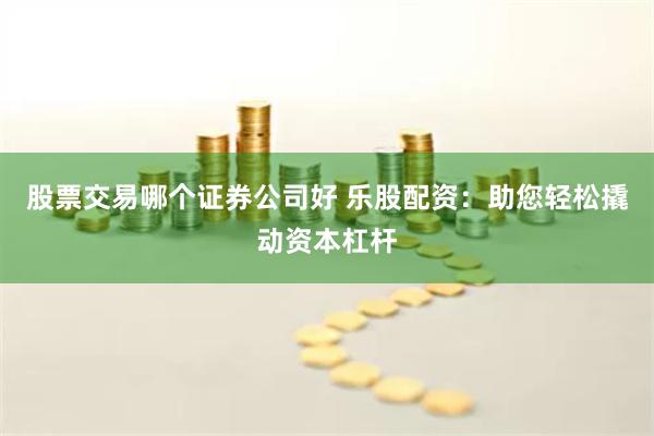 股票交易哪个证券公司好 乐股配资：助您轻松撬动资本杠杆